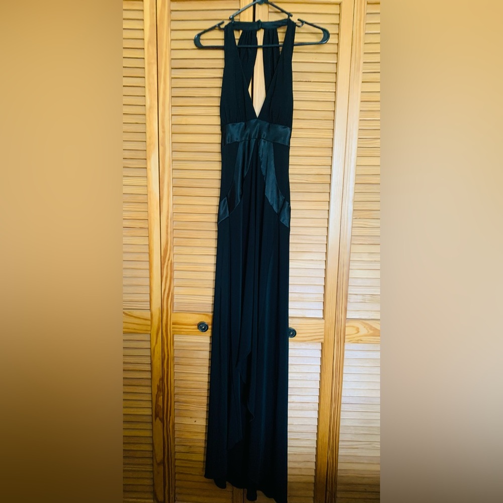 Elegant black formal dress